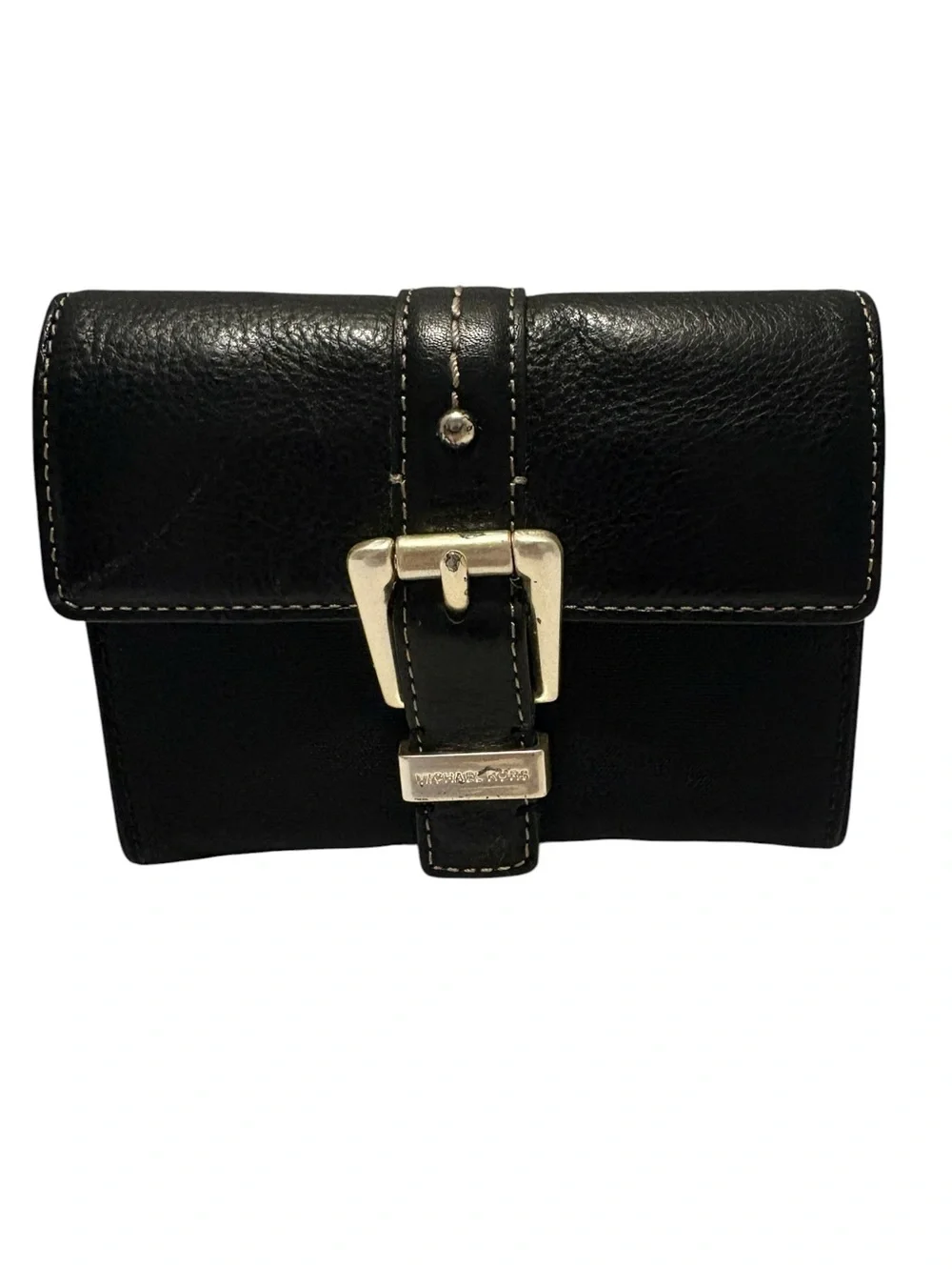 Michael Kors Colby Leather Tri-Fold Wallet